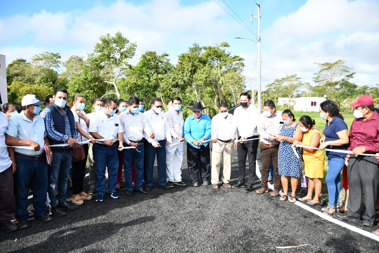 Inaugurando calles