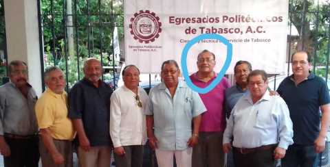 nuevo delegado de egresados del Poli en tabasco